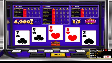 Игра Double Jackpot Poker  играть бесплатно онлайн